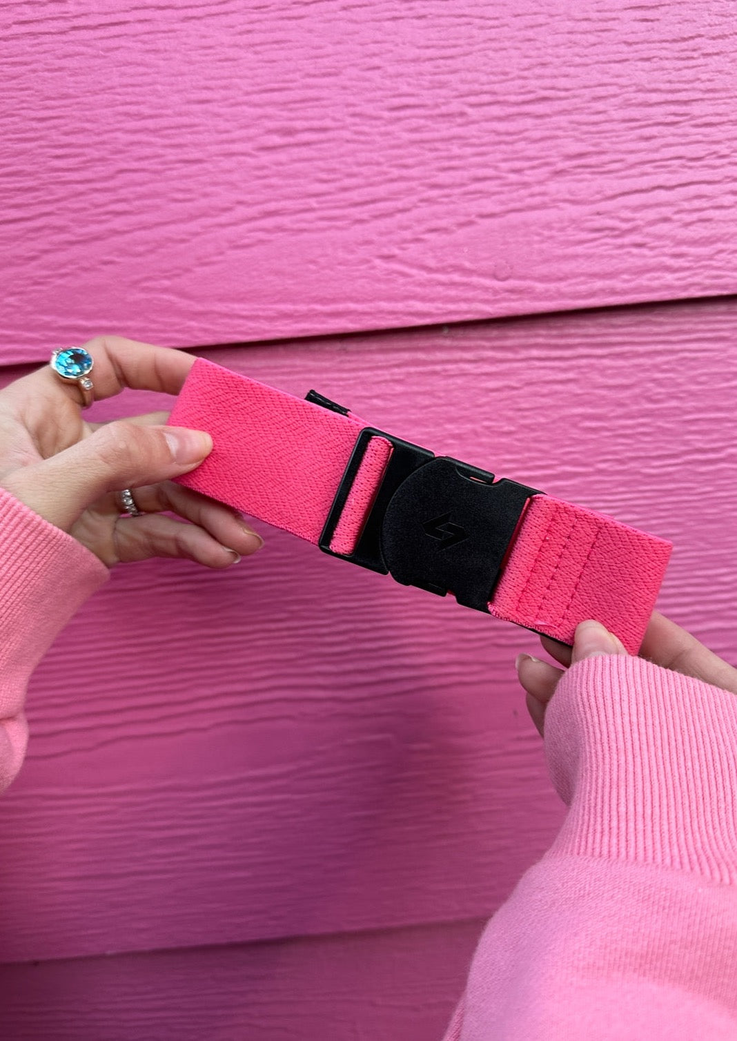 hot pink XS bib belt